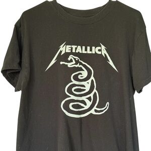 METALLICA Band Men’s T-Shirt Size Large Vintage Style Good condition